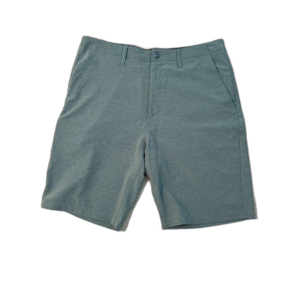 Men's Volcom Surf N' Turf Frickin Dry Hybrid Shorts, Emeral Green, 34